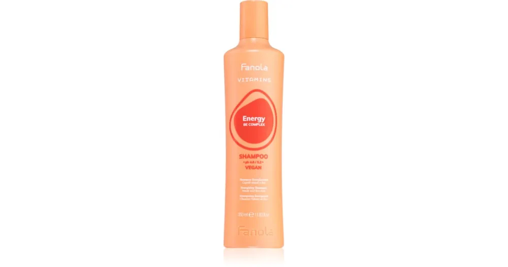Azonnali szállítás FanolaVitamins Energizing Shampoo energizáló sampon kihullásra hajlamos, legyengült hajra