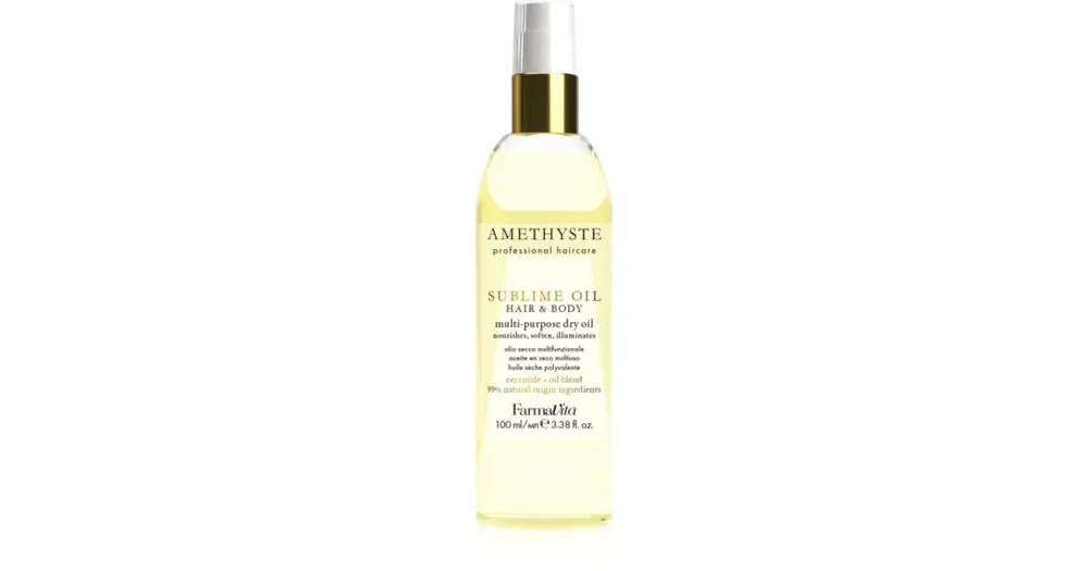 Kiárusítás FarmaVitaAmethyste Sublime Oil multifunkciós száraz olaj testre és hajra