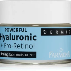 Azonnali szállítás FarmonaDermiss Powerful Hyaluronic + Pro-Retinol feszesítő arckrém