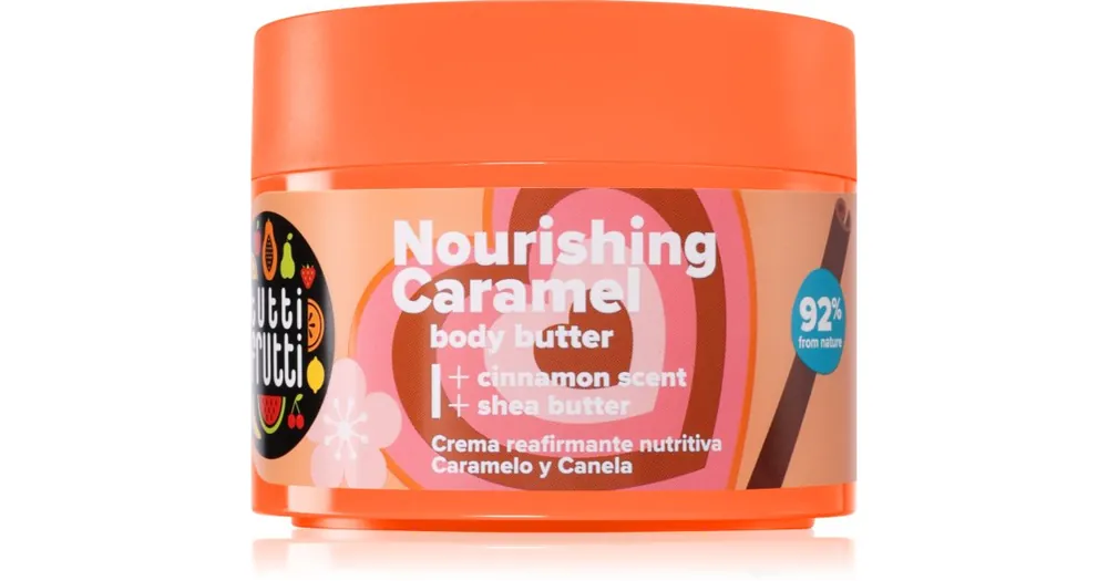 FarmonaTutti Frutti Caramel & Cinnamon testvaj regeneráló hatással Biztonságos fizetés