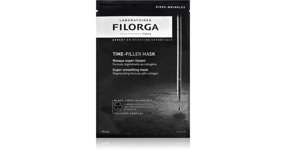 FILORGATIME-FILLER MASK kisimító maszk kollagénnel Népszerű