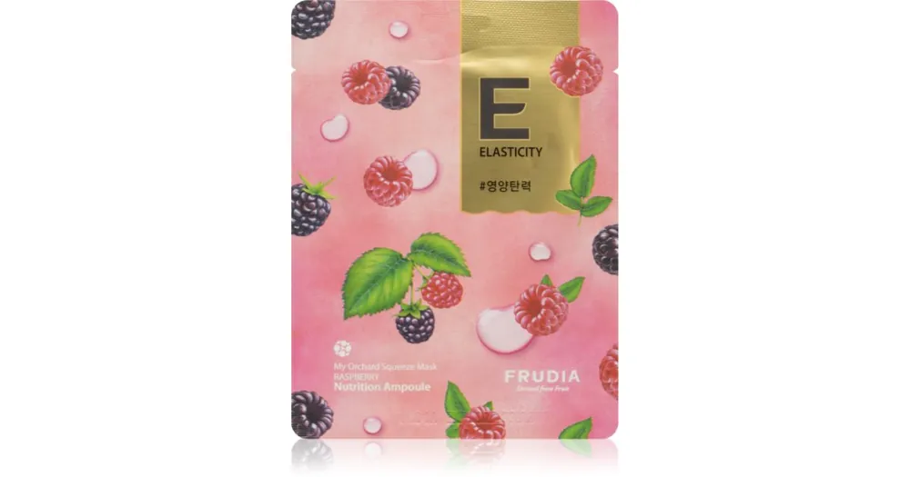 Különleges ajánlat FrudiaMy Orchard Raspberry antioxidáns fátyolmaszk