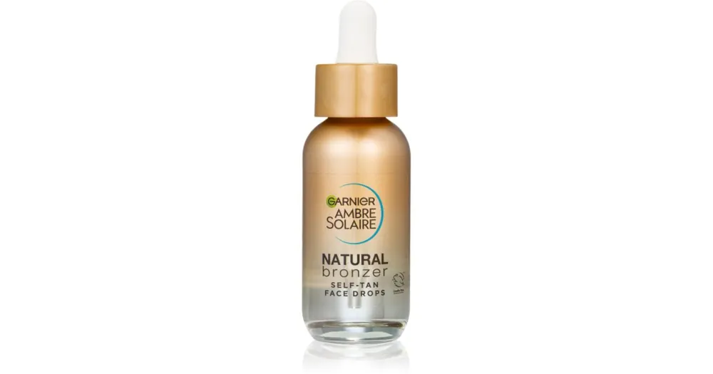 GarnierAmbre Solaire Natural Bronzer önbarnító cseppek az arcra Bestseller