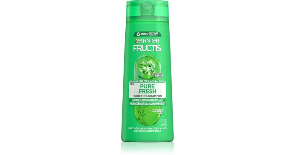 GarnierFructis Pure Fresh erősítő sampon Akciós ár
