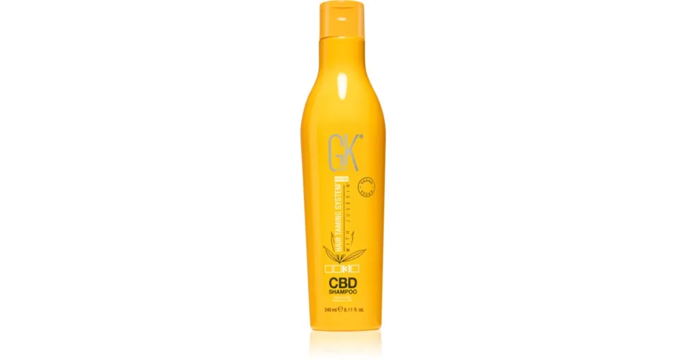 Újdonság GK HairCBD Shampoo intenzív tápláló sampon CBD-vel