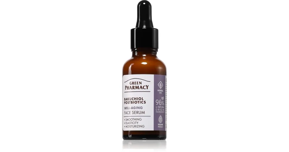 Kihagyhatatlan ajánlat Green PharmacyBakuchiol & Postbiotics Serum öregedés elleni arcszérum