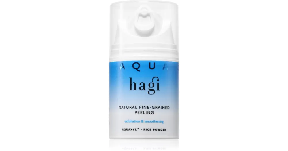 Gyors kiszállítás HagiAqua Zone kisimító peeling száraz és kombinált bőrre