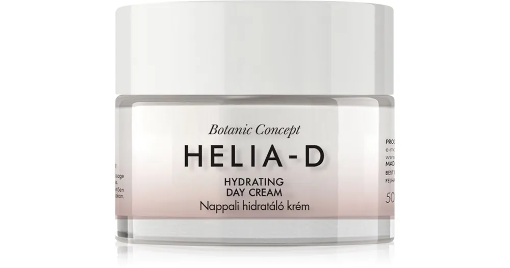 Helia-DBotanic Concept hidratáló krém nagyon száraz bőrre Különleges ajánlat