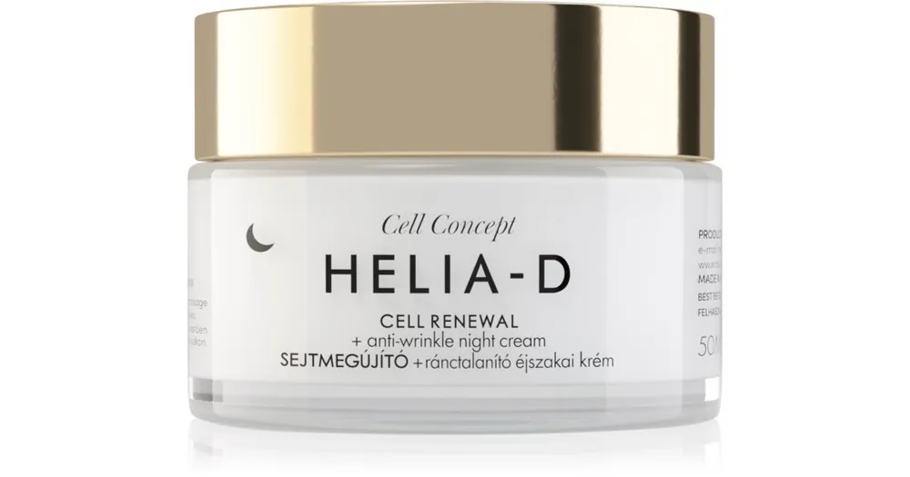 Helia-DCell Concept éjszakai krém az öregedés összes jele ellen Akciós ár