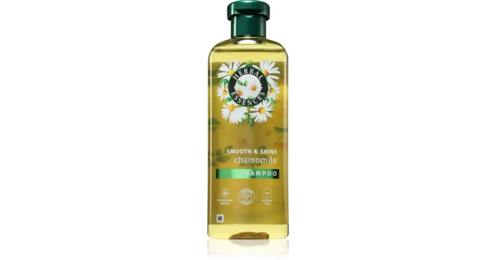 Herbal EssencesChamomile Smooth&Shine sampon a fénylő és selymes hajért Azonnali szállítás