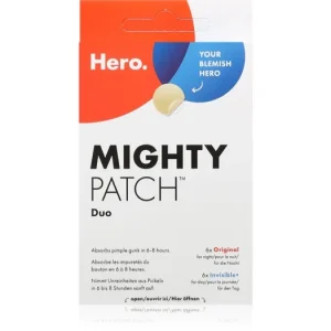Hero CosmeticsMighty Patch Duo egészségügyi segédeszköz sebtapasz pattanások ellen Korlátozott ajánlat