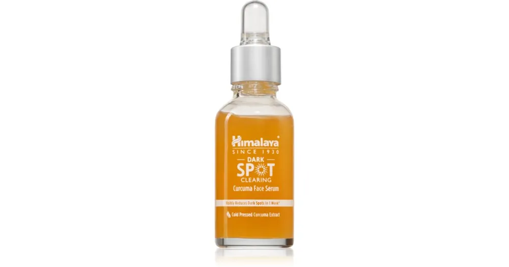 Akciós ár Himalaya HerbalsDark Spot Clearing Curcuma élénkítő szérum az arcra
