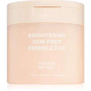 House of HurBrightening Skin Prep Essence Pad tonizáló párnák egységesíti a bőrszín tónusait Kedvezményes ár