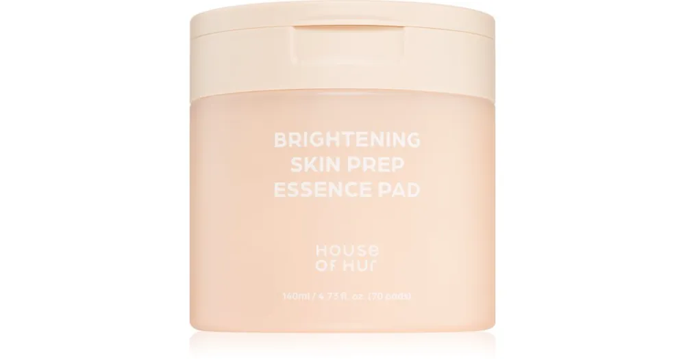 House of HurBrightening Skin Prep Essence Pad tonizáló párnák egységesíti a bőrszín tónusait Kedvezményes ár