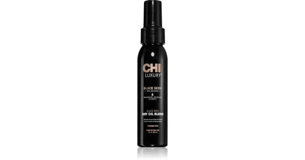 CHILuxury Black Seed Oil Dry Oil Blend tápláló száraz olaj hajra Nézd meg most