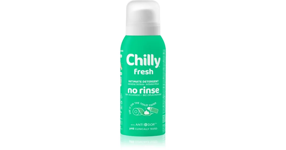 ChillyFresh No Rinse frissítő tisztító hab intim higiéniára Legnépszerűbb