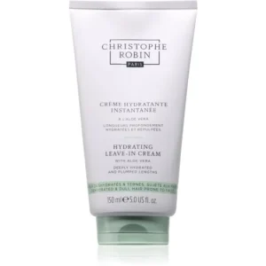 Kedvezményes ár Christophe RobinHydrating Leave in cream hajkrém a száraz és törékeny haj fényéért