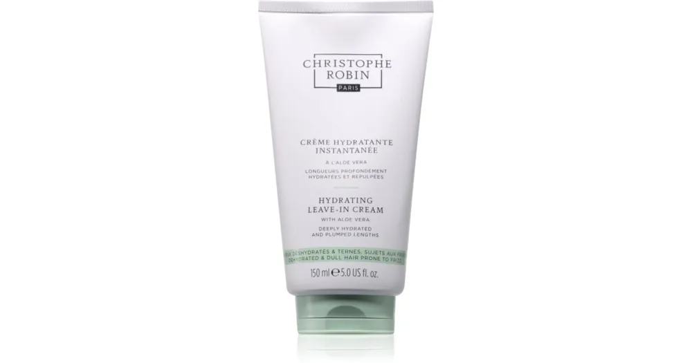 Kedvezményes ár Christophe RobinHydrating Leave in cream hajkrém a száraz és törékeny haj fényéért