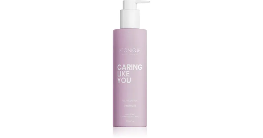 Árcsökkenés ICONIQUE ProfessionalCARING LIKE YOU Deep Hydration hidratáló sampon száraz és sérült hajra