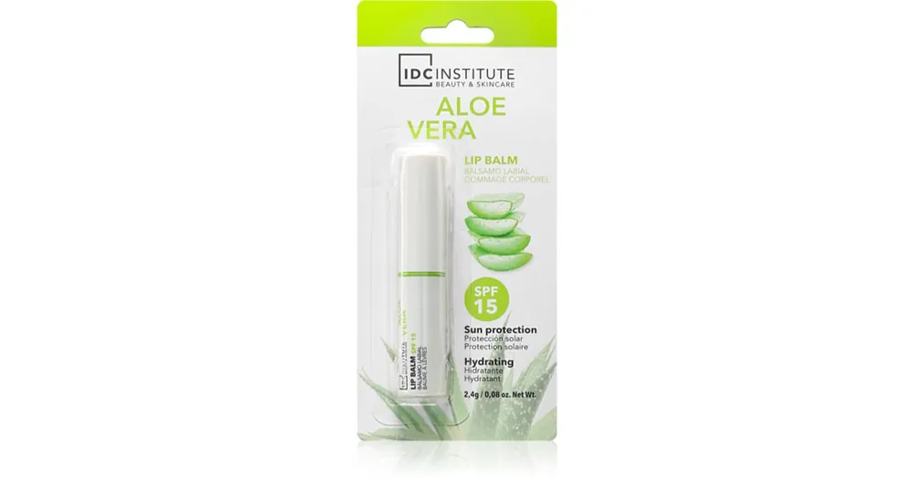 IDC InstituteAloe Vera ajakbalzsam SPF 15 Végkiárusítás