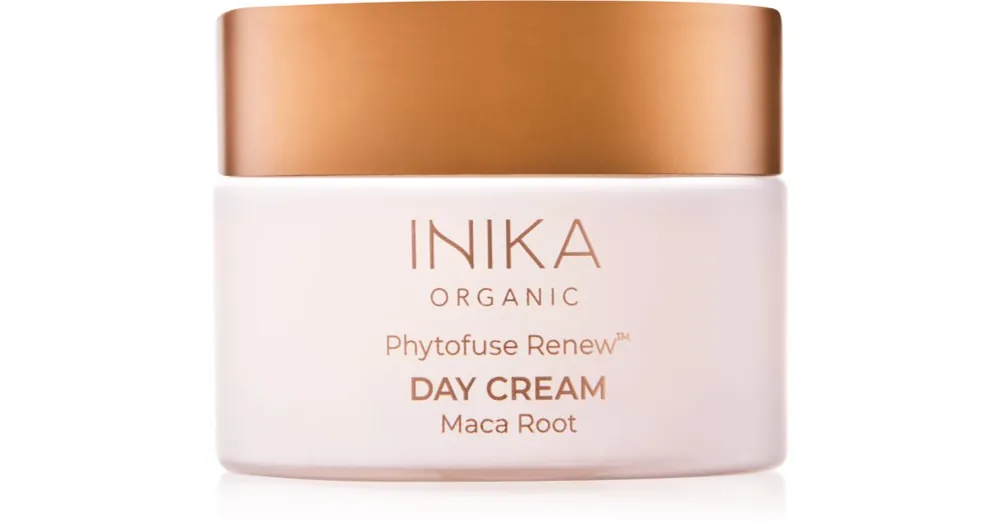 Vásárlói kedvenc INIKA OrganicPhytofuse Renew Day Cream tápláló nappali krém