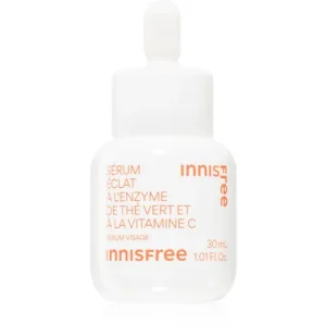 Csak ma innisfreeGreen Tea Enzyme Vitamin C Brightening Serum bőrélénkítő szérum C-vitaminnal egységesíti a bőrszín tónusait