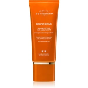 Institut EsthedermBronz Repair Protective Anti-Wrinkle and Firming Face Care feszesítő arckrém a ráncok ellen közepes UV védelemmel Utolsó esély