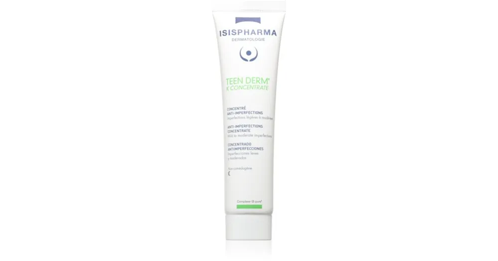 ISISPHARMATeen Derm K Concentrate éjszakai ápolás az aknéra hajlamos zsíros bőrre Prémium