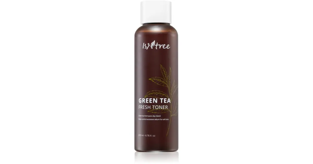 Bestseller IsntreeGreen Tea nyugtató tonikum kombinált és zsíros bőrre
