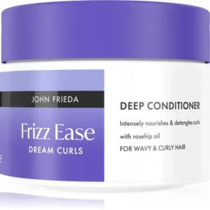 Rendeld meg most John FriedaFrizz Ease Deep Conditioner mélyen tápláló kondicionáló a hullámos és göndör hajra