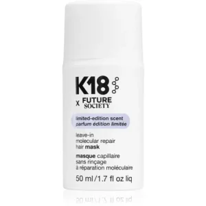 K18Future x Society Leave-in Molecular Repair Hair Mask intenzív fiatalító maszk szőkített, festett és vegyileg kezelt hajra Ajánlat