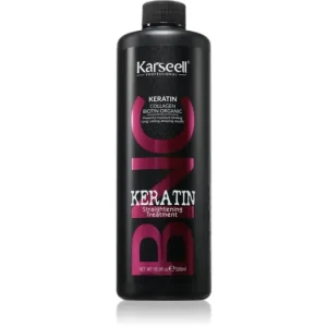 Különleges ajánlat KarseellCollagen Keratin Straightening Treatment szerkezet-kiegyenlítő hajra