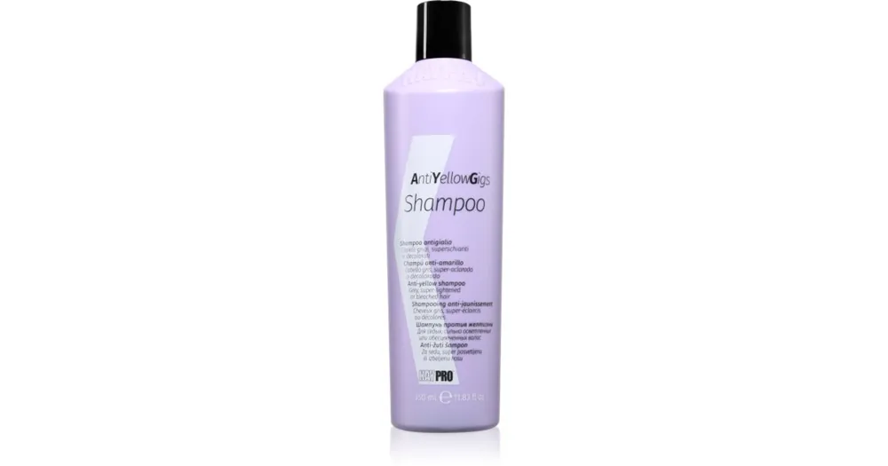 KayproAnti Yellow Gigs Shampoo sampon sárga tónusok ellen szőke hajra Legkelendőbb