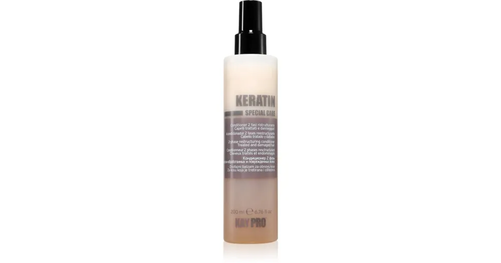 KayproKeratin 2 Phase Restructiring Conditioner leöblítést nem igénylő ápolás a könnyű kifésülésért Biztonságos fizetés