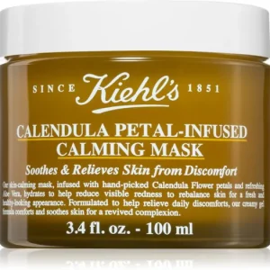 Kedvezmény Kiehl‘sCalendula Petal-Infused Calming Mask hidratáló arcmaszk minden bőrtípusra
