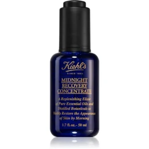 Prémium Kiehl‘sMidnight Recovery Concentrate regeneráló éjszakai szérum minden bőrtípusra, beleértve az érzékeny bőrt is