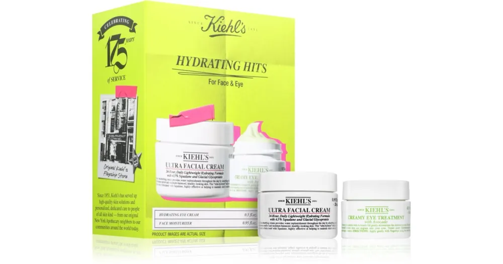 Kiehl‘sUltra Facial ajándékszett az arcra és a szem környékére hölgyeknek Végkiárusítás