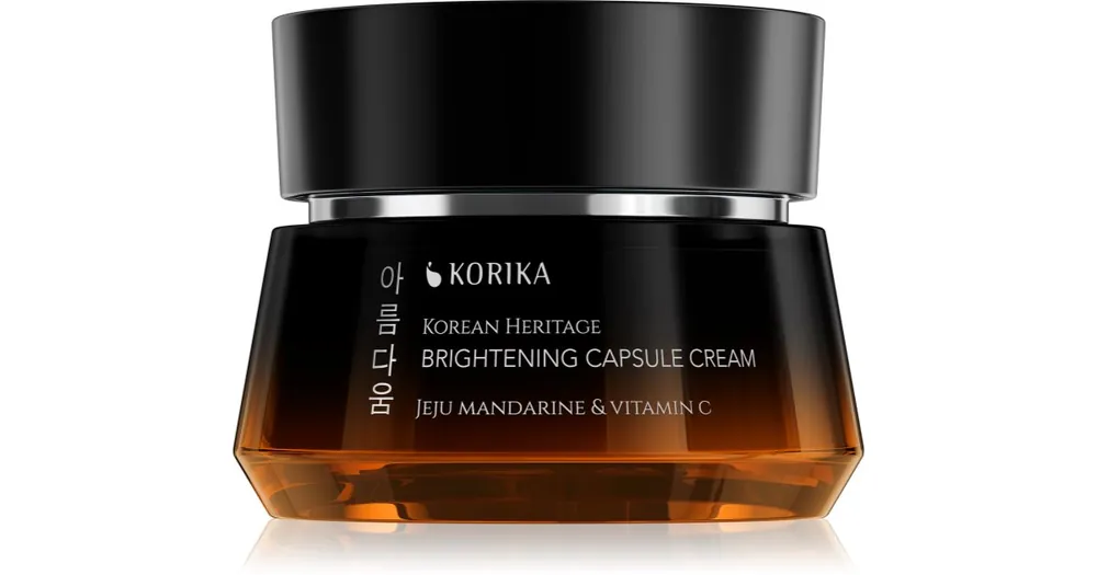 Legjobb ár KORIKAKorean Heritage Jeju Mandarine & Vitamin C Brightening Capsule Cream élénkítő krém C vitamin