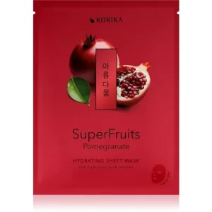 KORIKASuperFruits Pomegranate - Hydrating Sheet Mask hidratáló gézmaszk Végkiárusítás