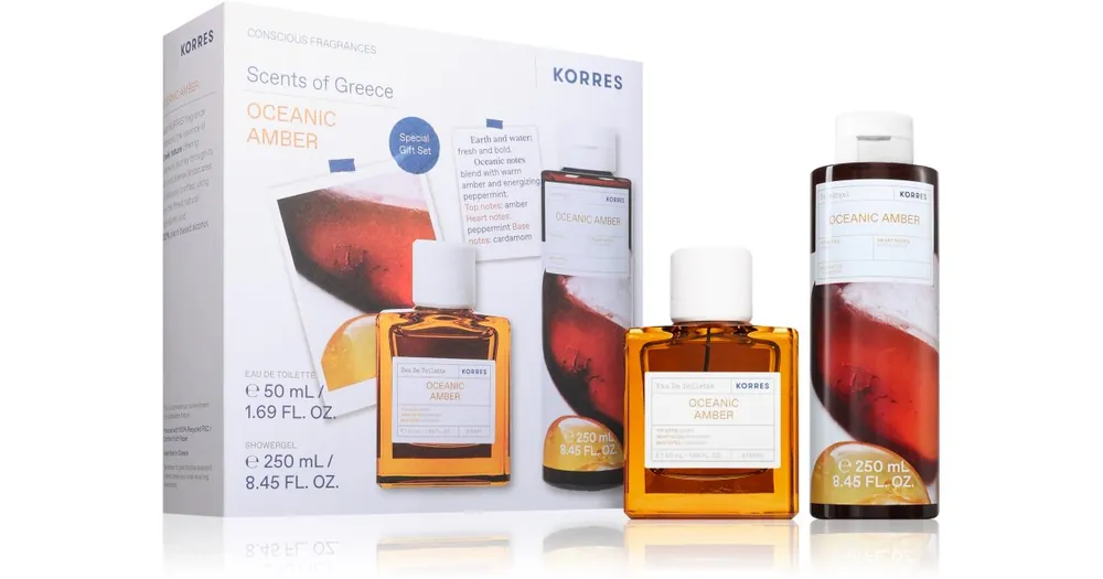 KorresOceanic Amber ajándékszett uraknak Különleges ajánlat