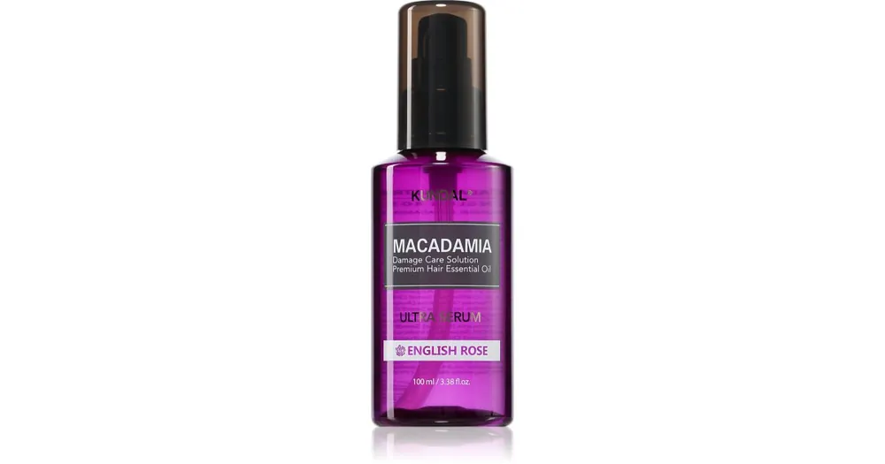 KUNDALMacadamia Ultra Serum English Rose regeneráló olaj szérum a károsult hajra Azonnal elérhető