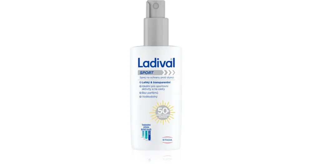 Olcsóbb LadivalSport fényvédő spray SPF 50+