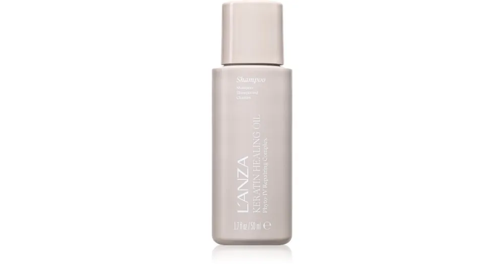 Végkiárusítás L‘anzaKeratin Healing Oil Lustrous Shampoo revitalizáló sampon a károsult hajra