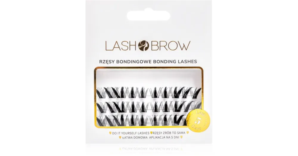 Utolsó esély Lash BrowBonding Eyelashes ragasztható tincses műszempillák
