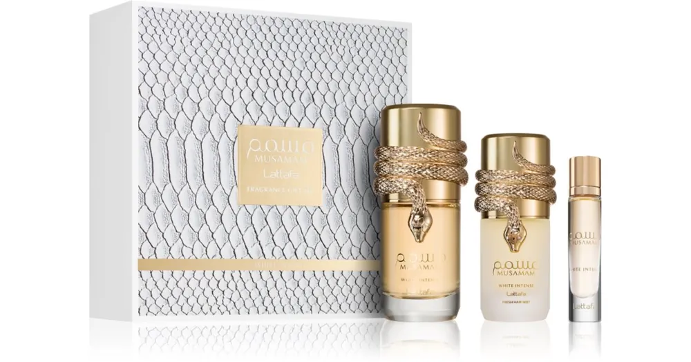 LattafaMusamam White Intense ajándékszett unisex Ajánlat