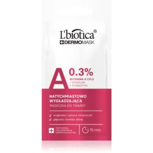 Utolsó esély L’bioticaDermoMask A 0,3% simító arcmaszk