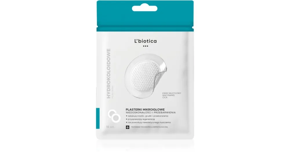 L’bioticaMicroneedle Patches tapasz problémás bőrre Gyors szállítás