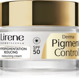 LireneDerma Pigment Control Cream SPF 50 élénkítő hidratáló krém a pigment foltok ellen SPF 50 Expressz kézbesítés