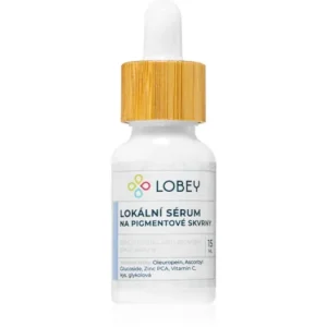 LobeySkin Care Lokální sérum na pigmentové skvrny bőr szérum a pigment foltok ellen Prémium