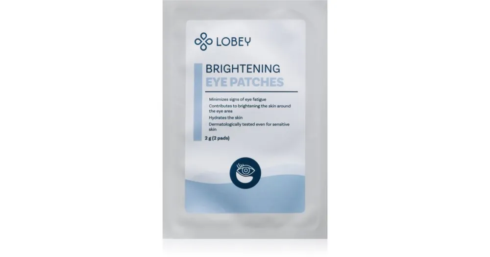 LobeySkin Care Brightening Eye Patches hidrogél maszk a szem körül Gyors szállítás